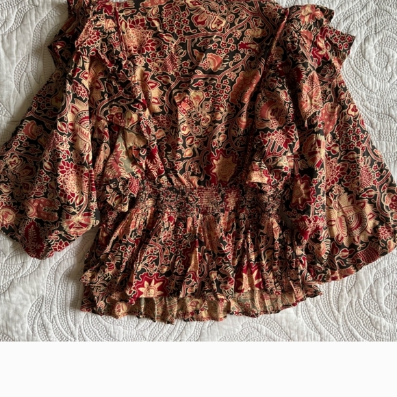 House of Harlow 1960 Jipur   floral top size XL - Picture 5 of 10